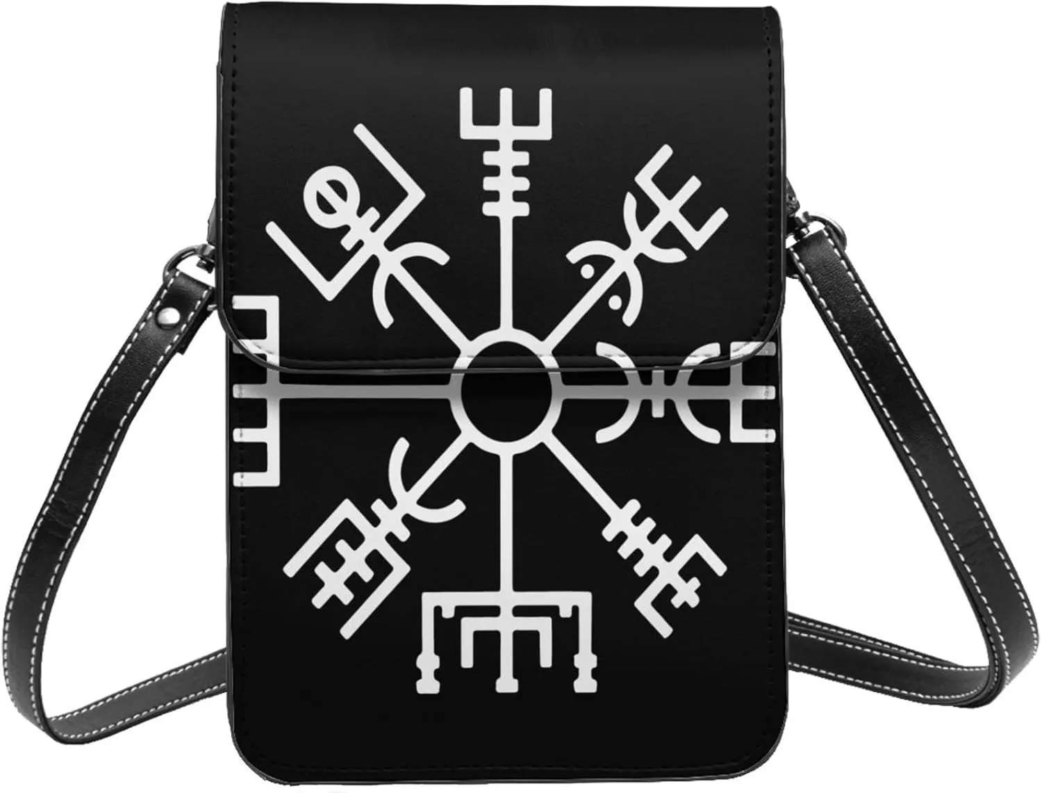 Sunflower Leather Crossbody Cell Phone Purse Small Wallet Bags Adjustable Phone Bag for Women