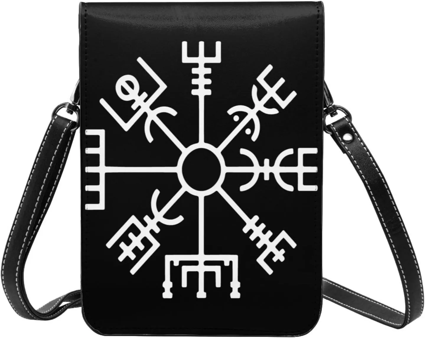 Sunflower Leather Crossbody Cell Phone Purse Small Wallet Bags Adjustable Phone Bag for Women