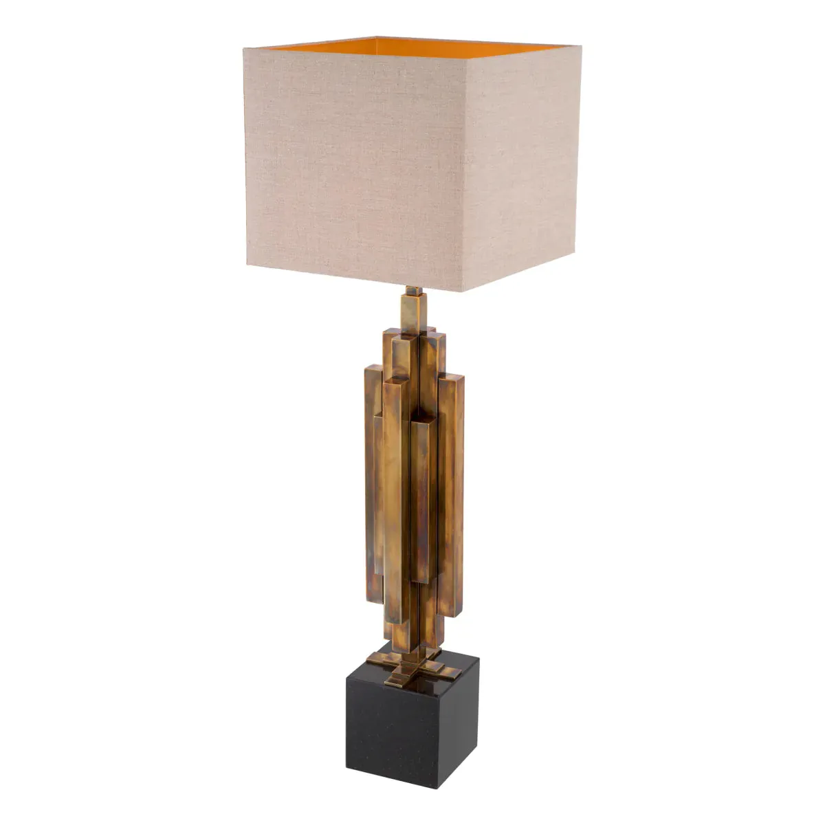 Table Lamp Ellis - Vintage Brass Finish