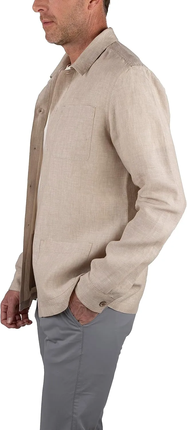 Tailor Vintage PUREtec Cool® Linen Chore Jacket