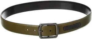 Ted Baker mens Jaims Contrast Detail Leather Belt