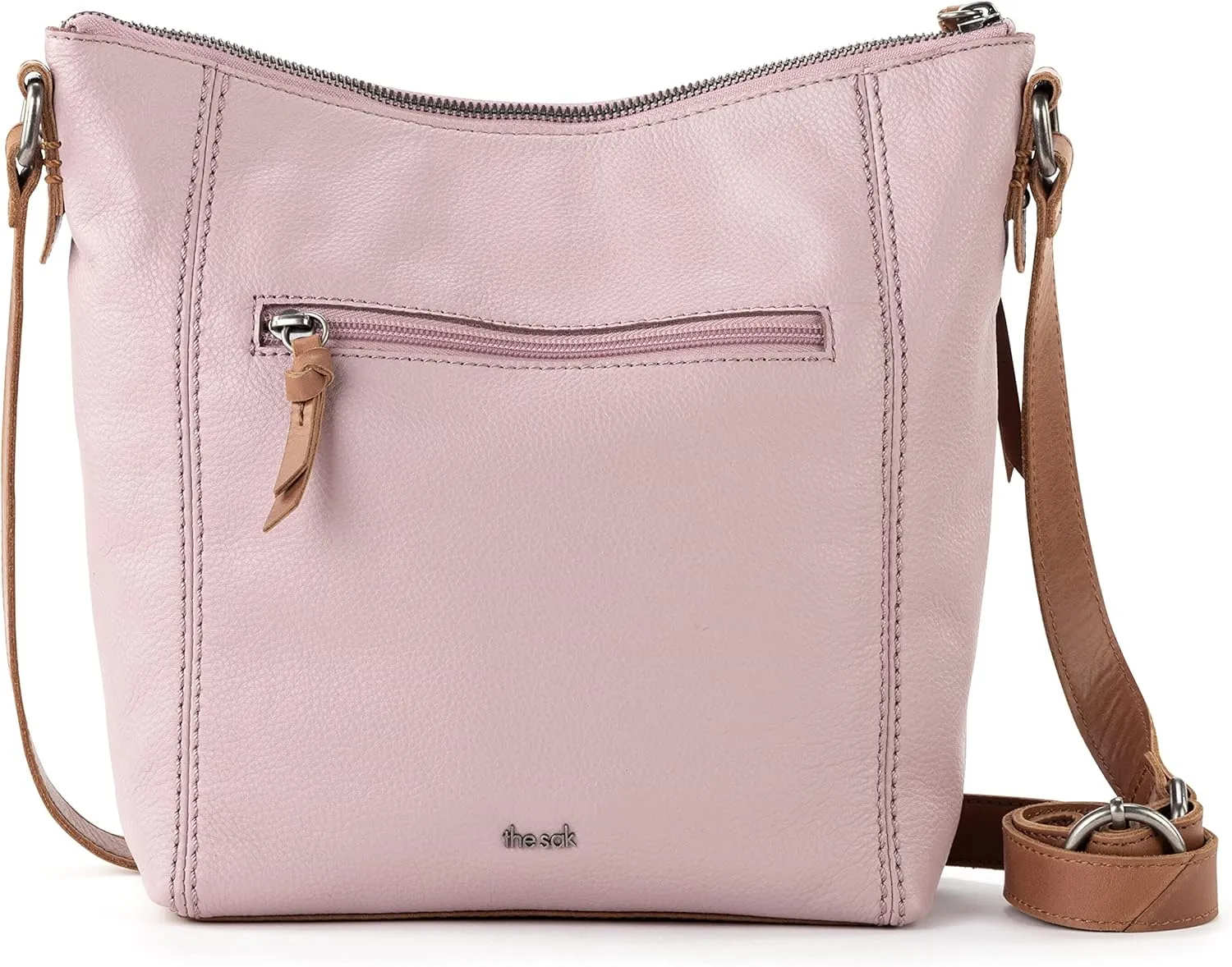 The Sak Ashland Crossbody Purse - Women's Leather Handbag For Everyday & Travel - Cross Body With Adjustable Shoulder Strap