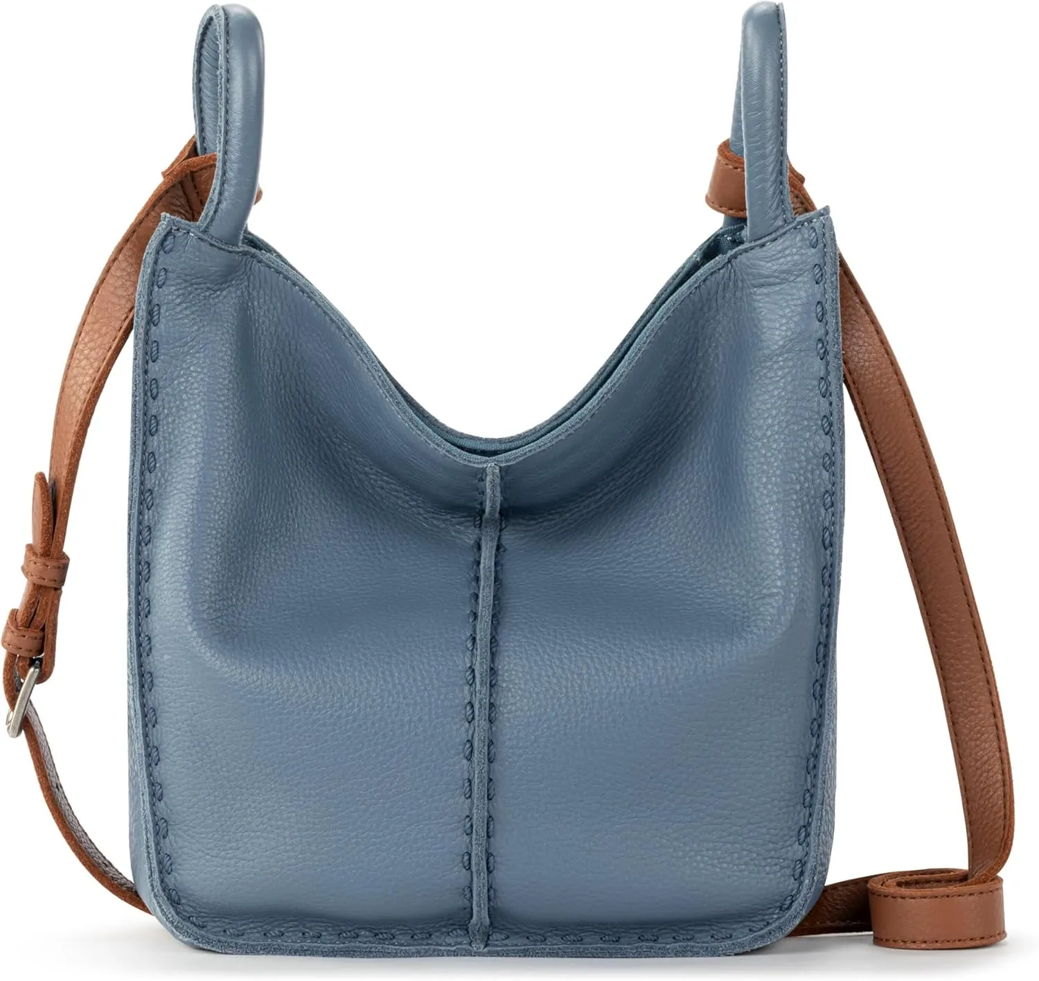 The Sak Los Feliz Crossbody Purse - Women's Leather Handbag For Everyday & Travel - Cross Body With Adjustable Shoulder Strap