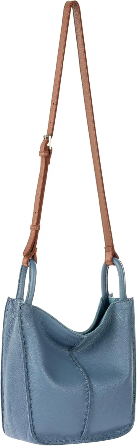 The Sak Los Feliz Crossbody Purse - Women's Leather Handbag For Everyday & Travel - Cross Body With Adjustable Shoulder Strap