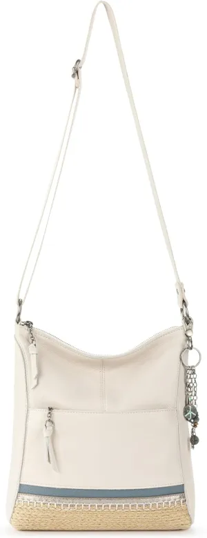 The Sak Lucia Leather Crossbody Purse - Premium Leather Women's Handbag for Everyday & Travel - Cross Body Bag With Zipper