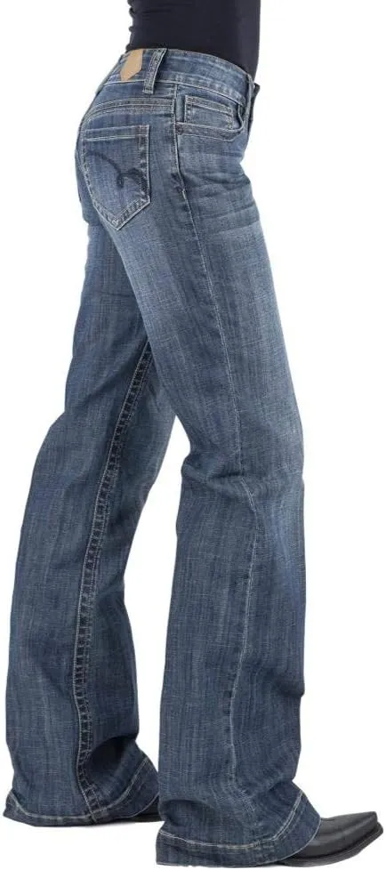 Tin Haul Womens Blue Ella Trouser Small Loop 460 Jeans