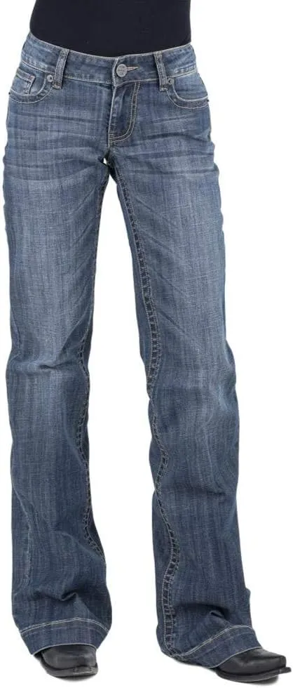 Tin Haul Womens Blue Ella Trouser Small Loop 460 Jeans