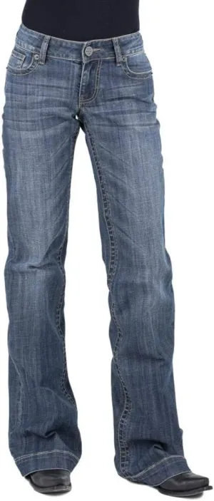 Tin Haul Womens Blue Ella Trouser Small Loop 460 Jeans
