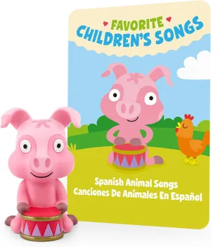 Tonies Favorite Children's Songs: Spanish Animal Songs Audio Toy Figurine [Spanish]