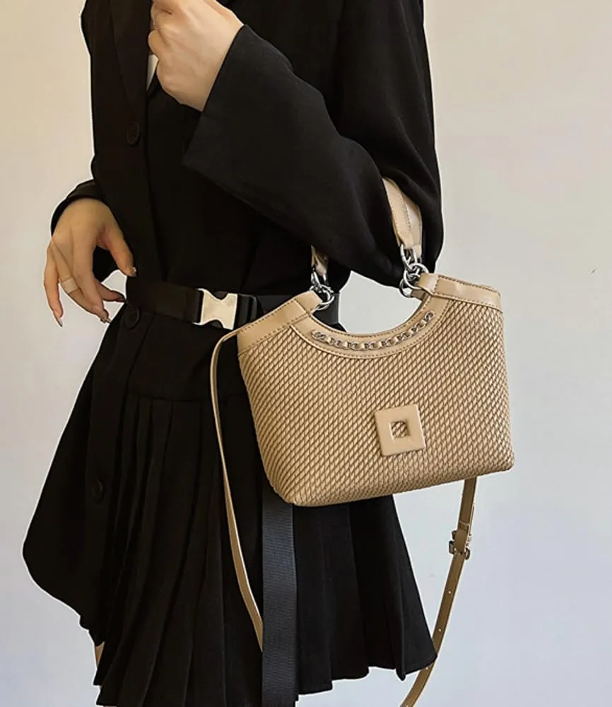 Tote Bag for Women Vegan Leather Shuolder Bag Fashion Top Handle Handbag Purse Work Hobo Crossbody Bag
