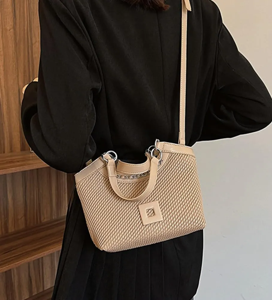 Tote Bag for Women Vegan Leather Shuolder Bag Fashion Top Handle Handbag Purse Work Hobo Crossbody Bag