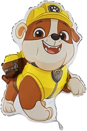 Toyland® 88cm (35") Giant Jumbo Size Paw Patrol Rubble Character Foil Balloon - Kids Party Balloons