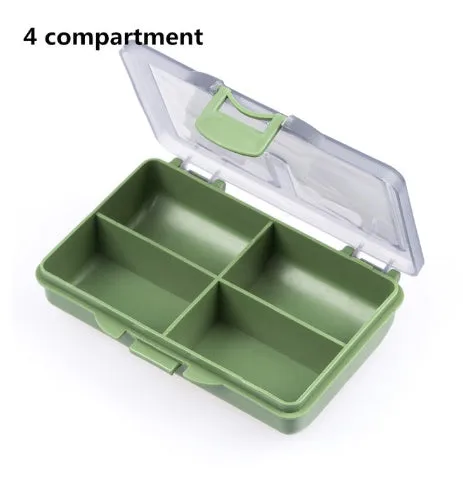 Transparent visible lid storage box