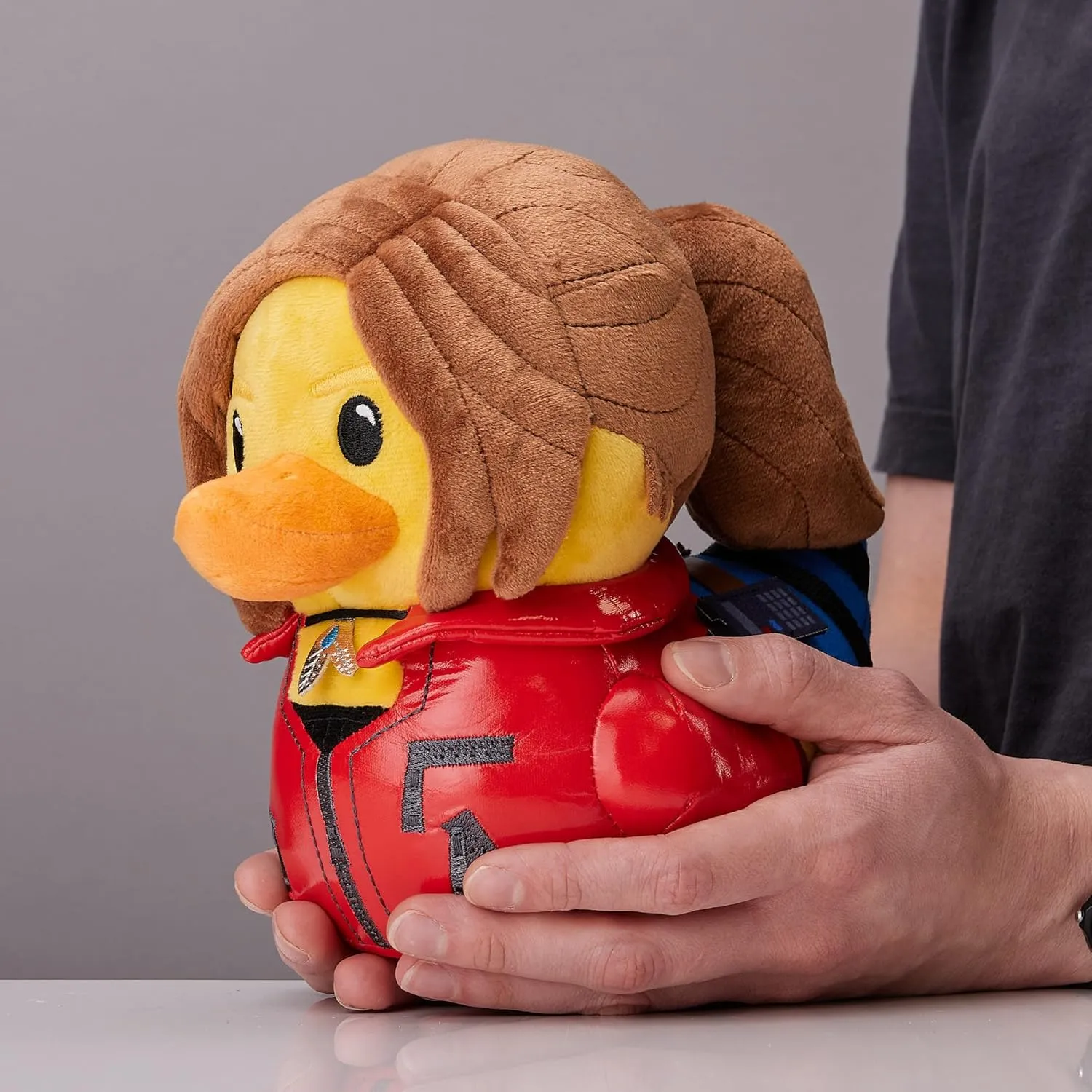 TUBBZ Plush: Resident Evil - Claire Redfield Cosplaying Rubber Duck Soft Plush Collectible Toy