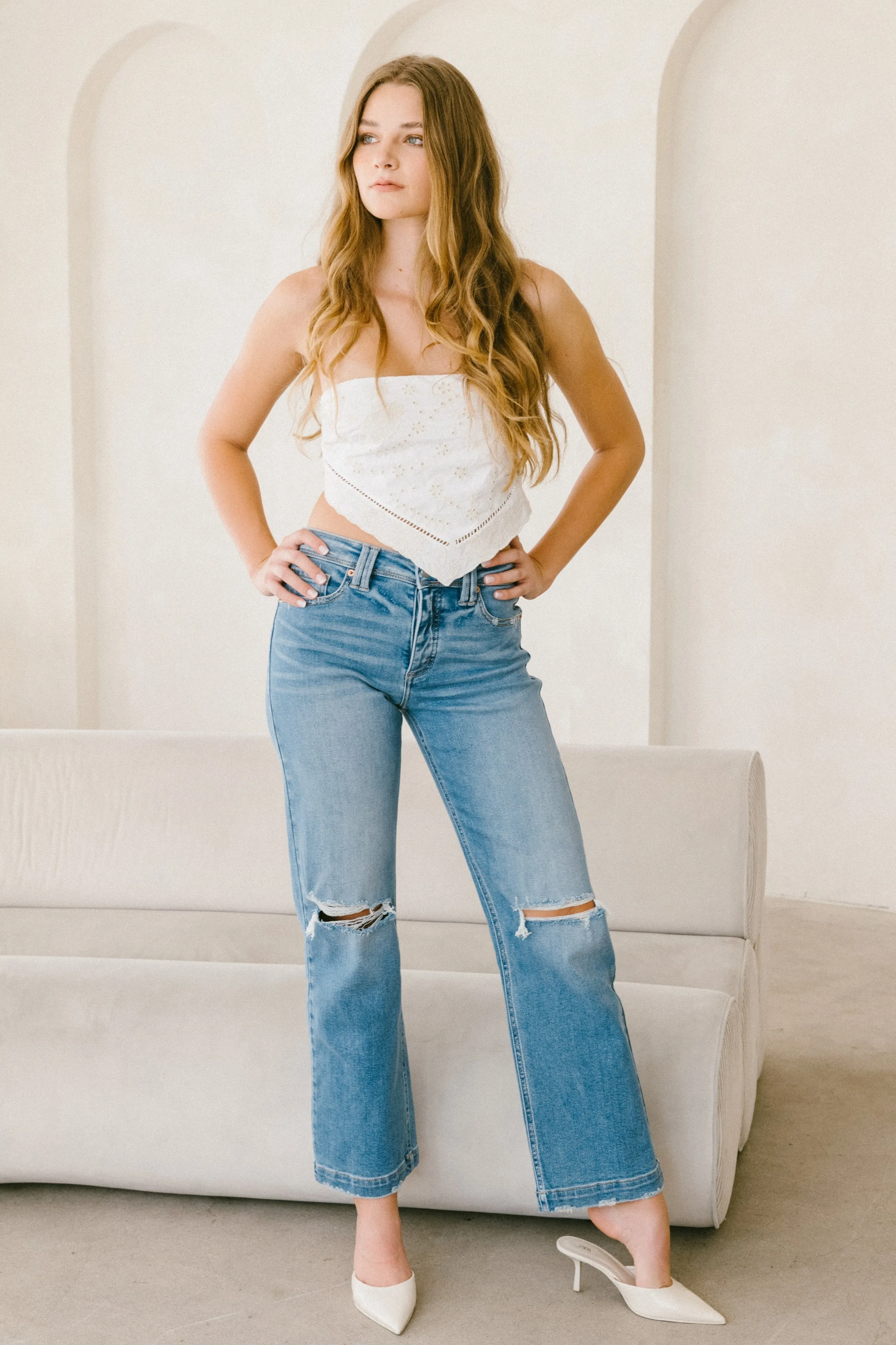 TUMMY CONTROL HIGH RISE  RELAXED STRAIGHT LEG