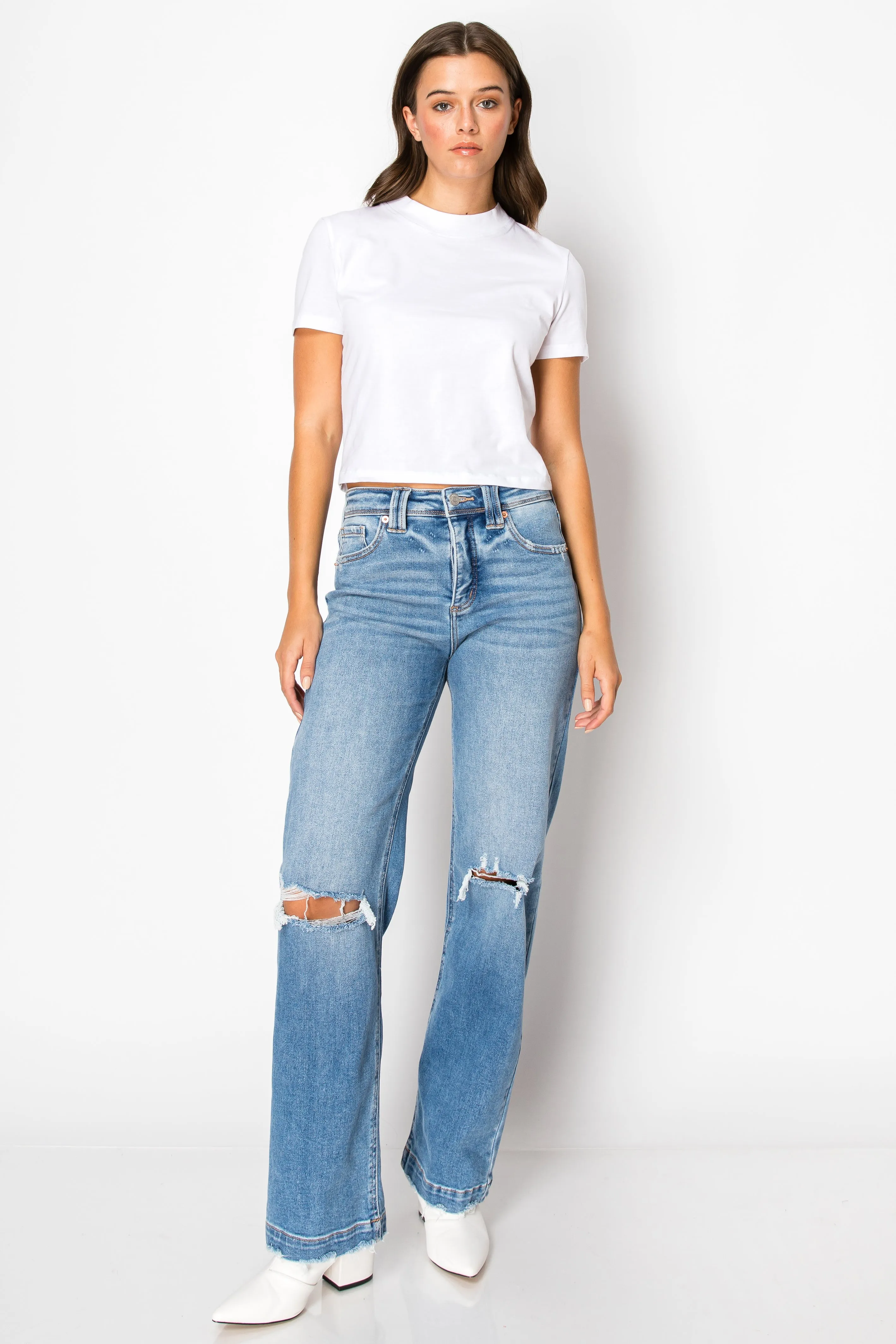 TUMMY CONTROL HIGH RISE  RELAXED STRAIGHT LEG