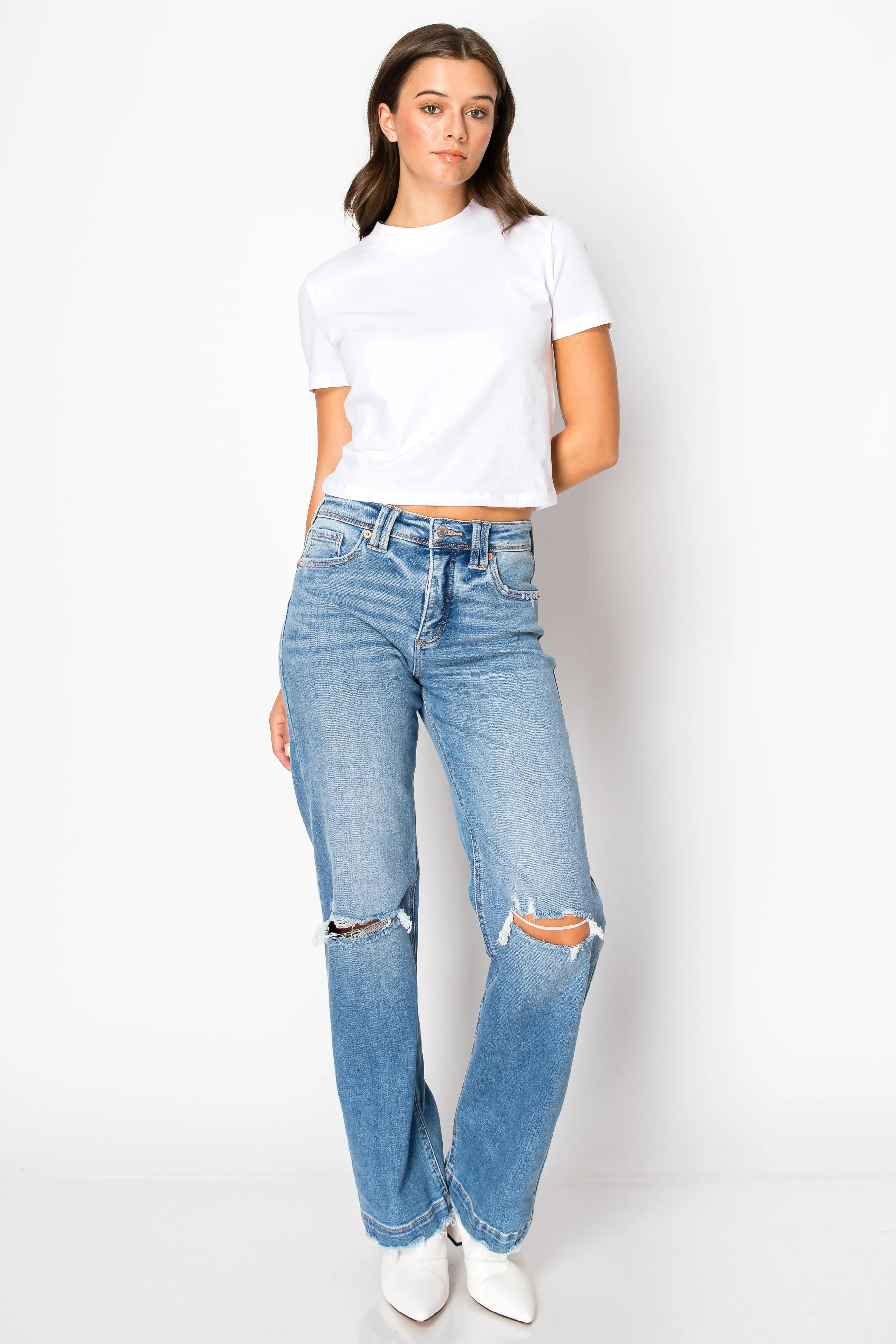 TUMMY CONTROL HIGH RISE  RELAXED STRAIGHT LEG