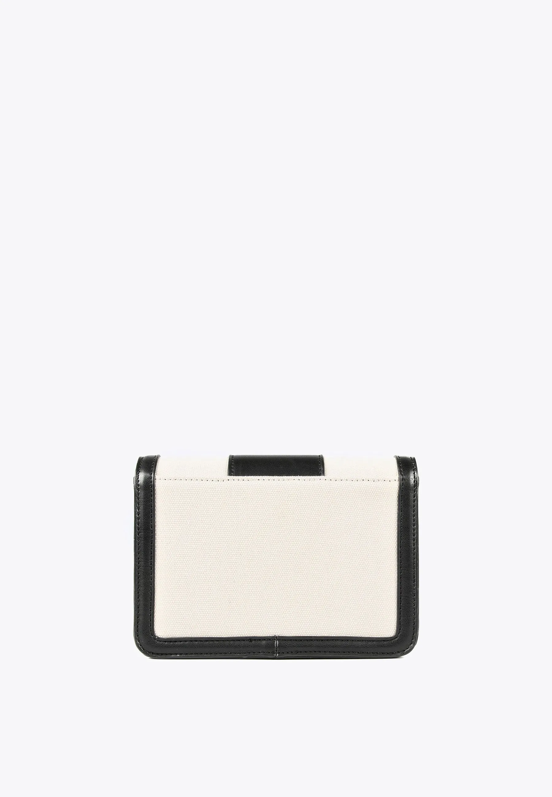 Two-tone crossbody bag
