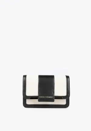 Two-tone crossbody bag