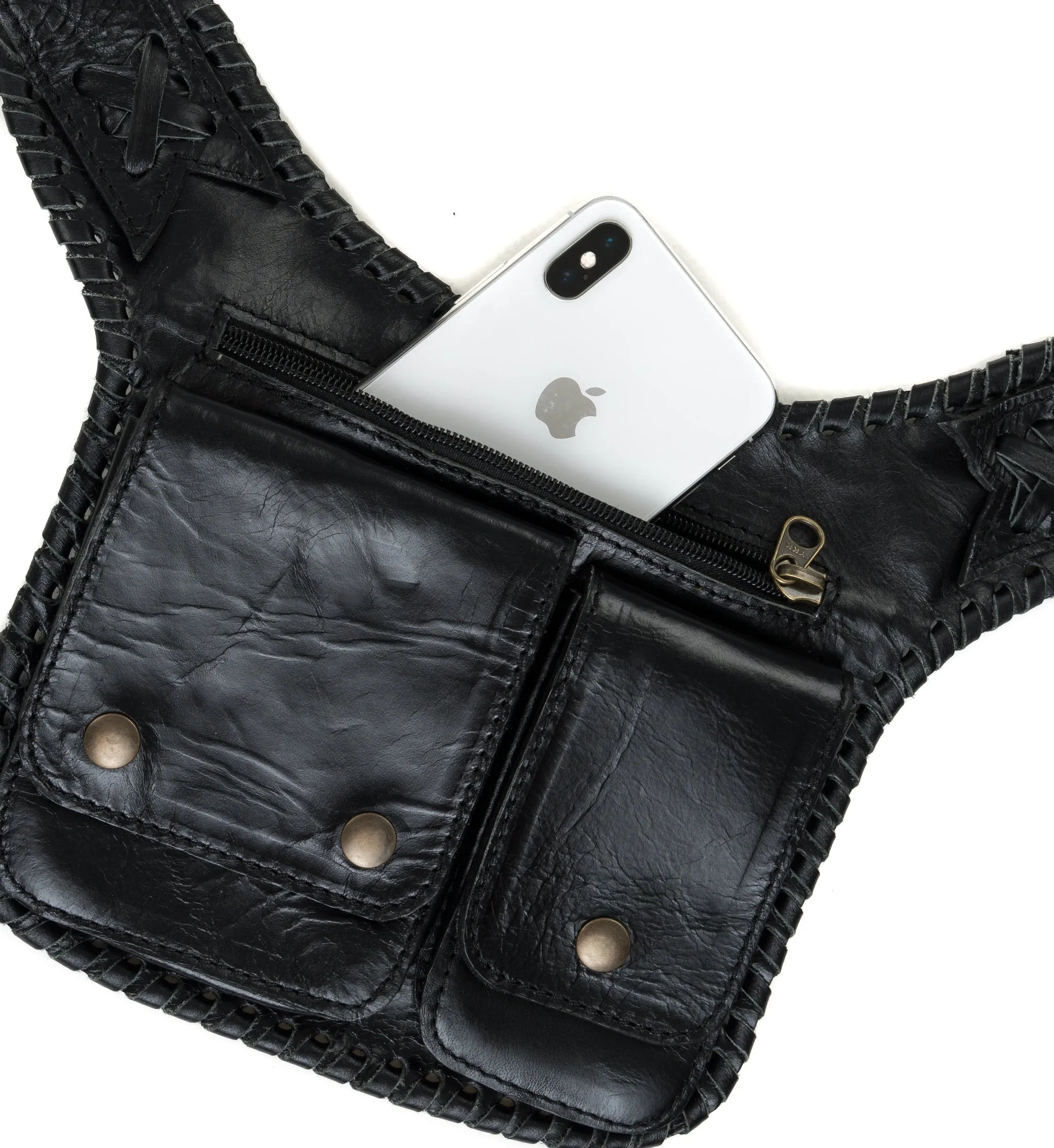 Ubud Hip Leather Belt/Bag