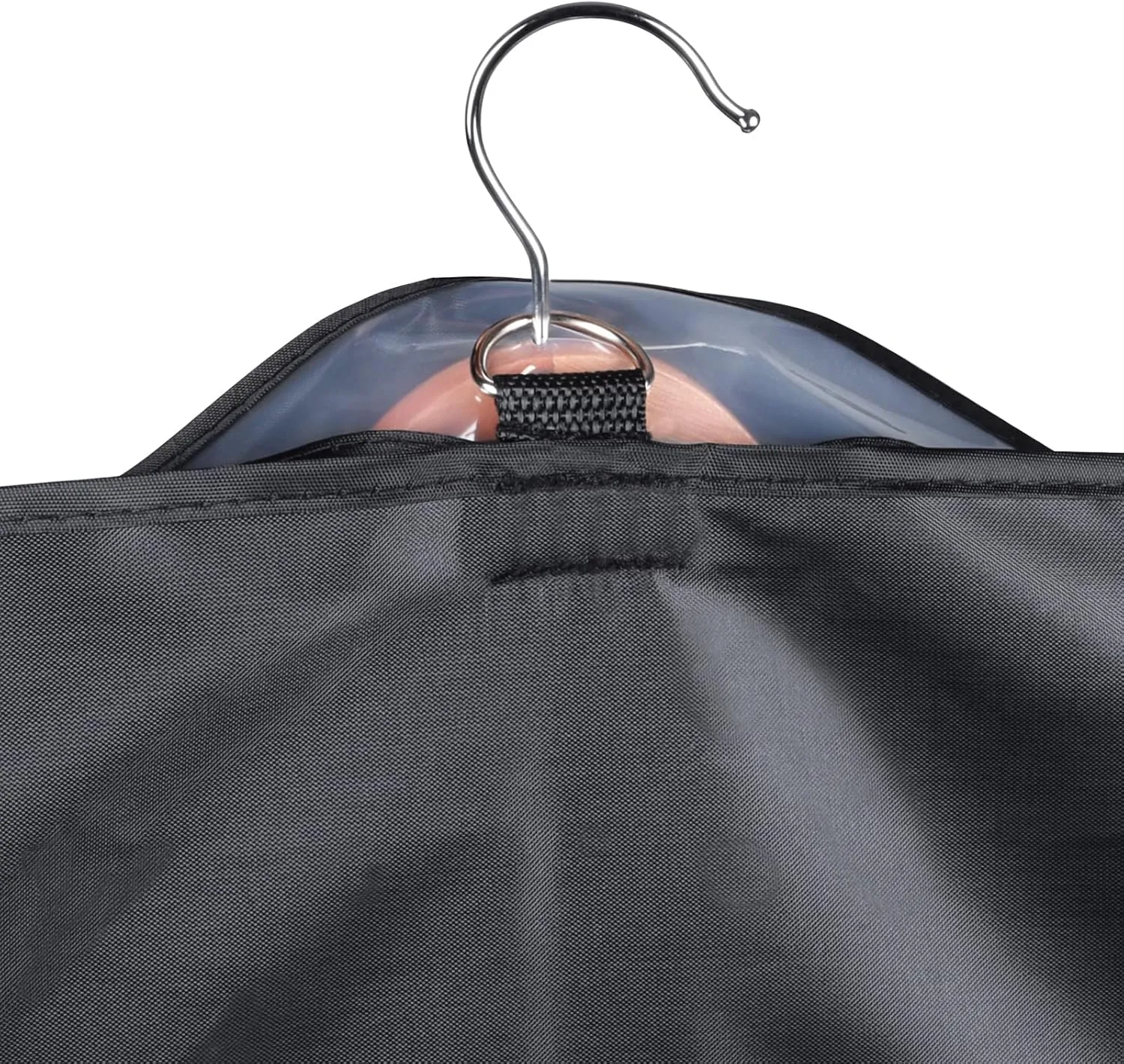 Univivi Garment Bags Clothes Covers for Storage, 60 Inch Dress Garment Bags Hanging Clothes Bags with Zipper, Gown Garment Bag for Long Dresses, Set of 12