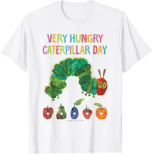 Very Hungry Caterpillar Day Children's Book T-Shirt