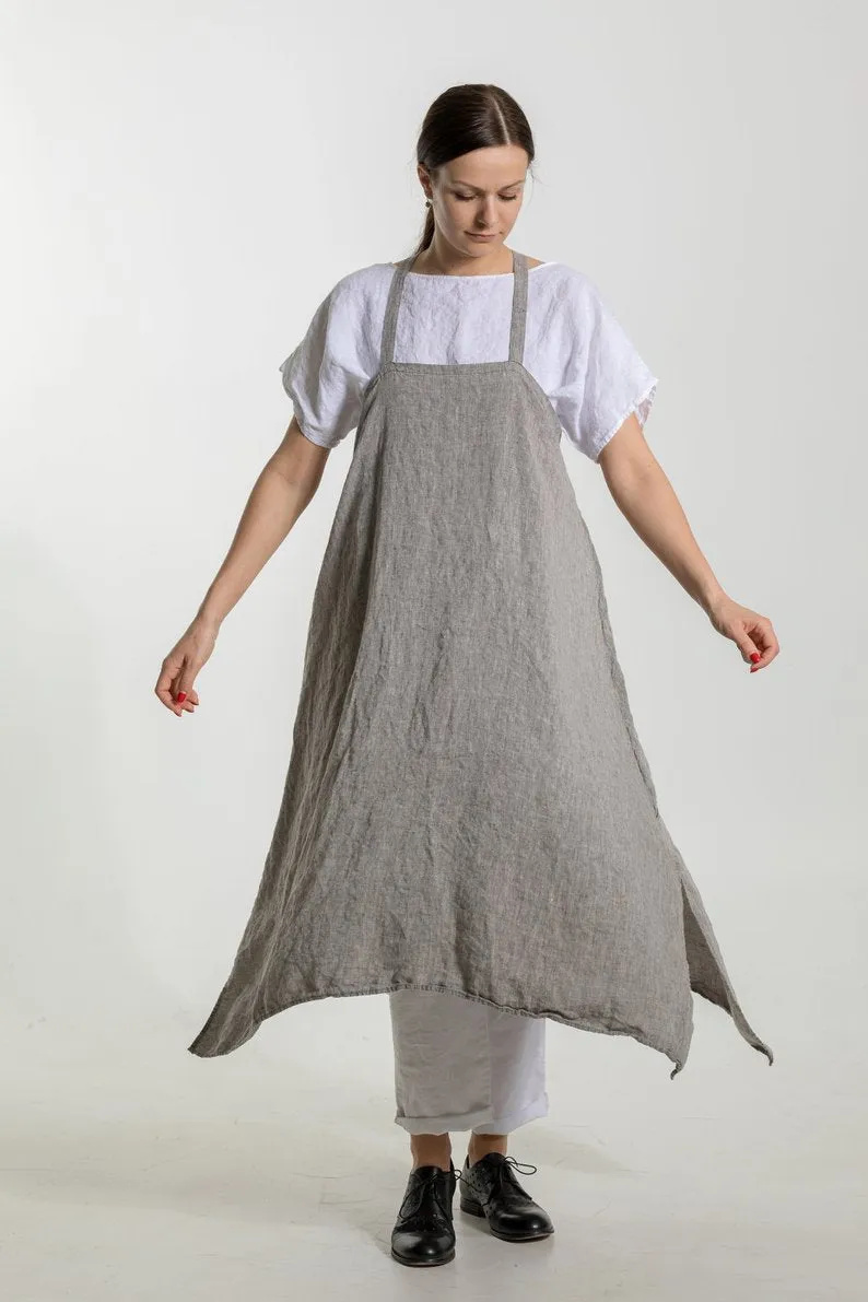Vintage Apron Pinafore Dress