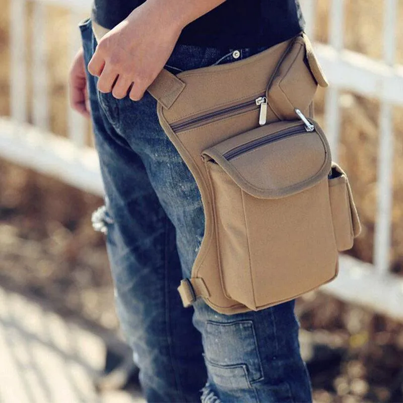 Vintage Brown Belt Bag Travel