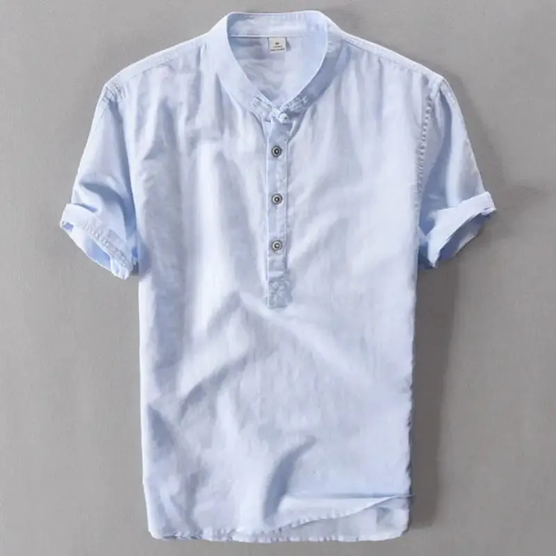 Vintage Shirt Short Sleeve Retro