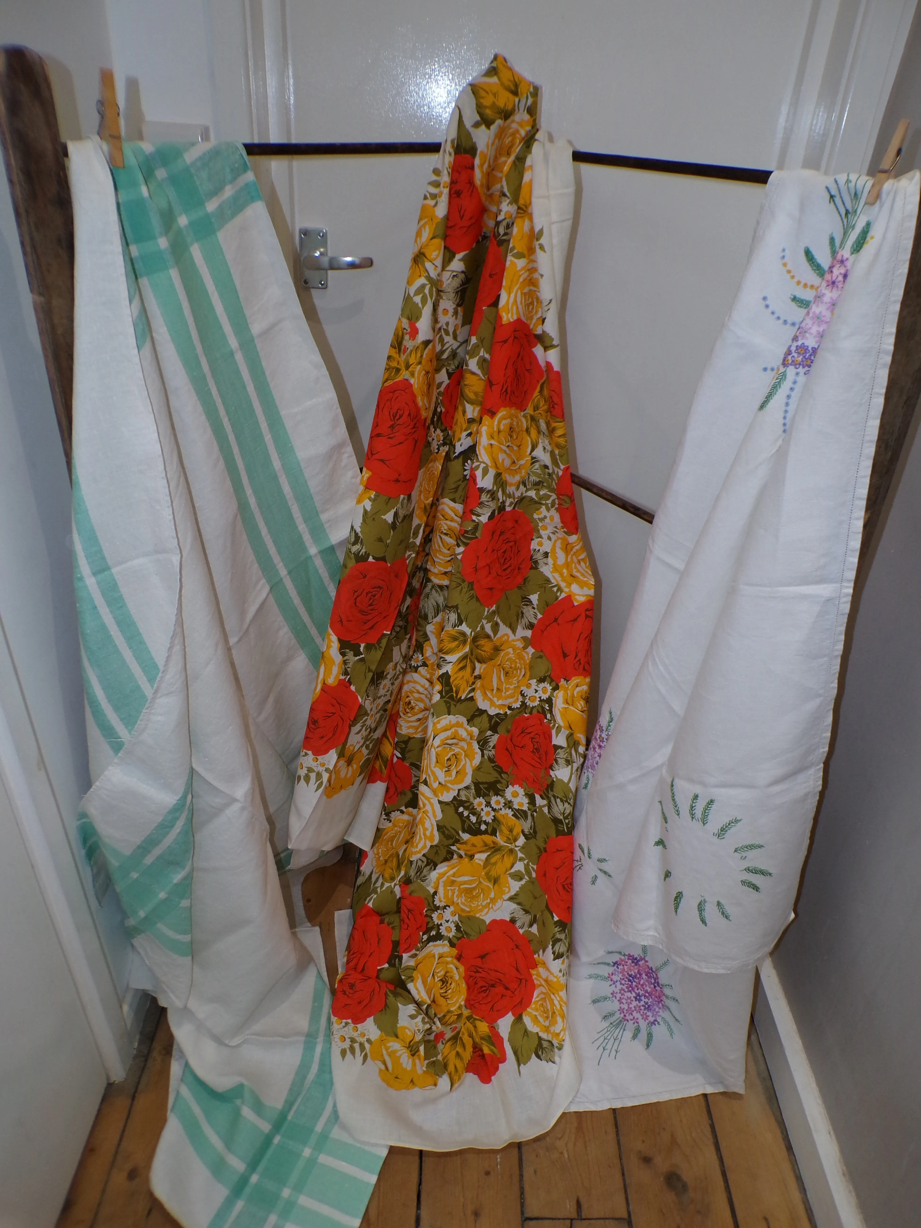 Vintage table cloths