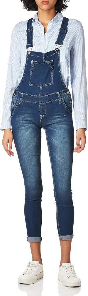 V.I.P.JEANS Women's Denim Shorts Bermuda ripped juniors fit