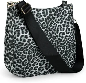 Viva Terry Vegan Leather Crossbody Fashion Shoulder Bag Purse with Adjustable Strap