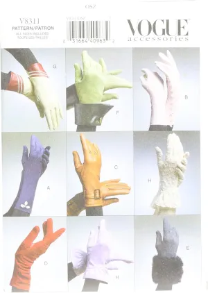 VOGUE PATTERNS V8311 Gloves