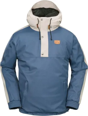 Volcom Men's Arthur Longo 20k Pullover Anarok Hooded Snowboard Jacket