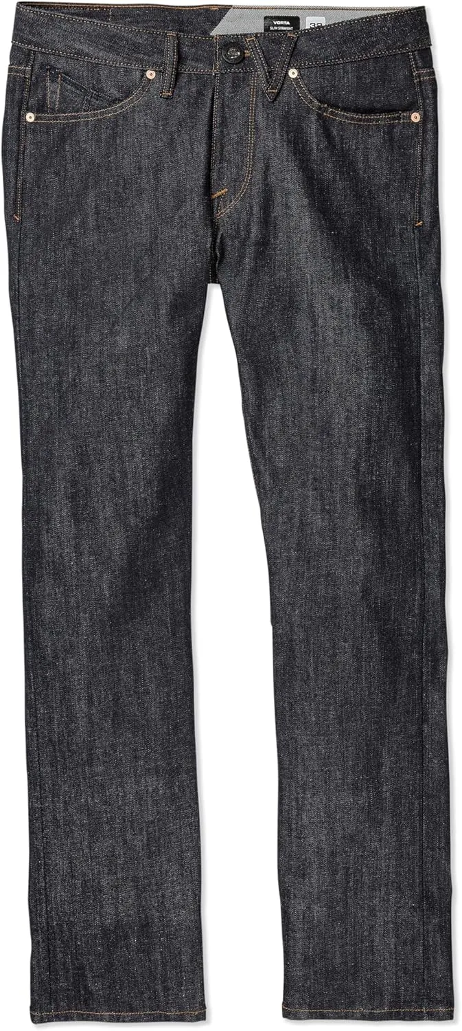 Volcom Men's Vorta Slim Fit Stretch Denim Jean