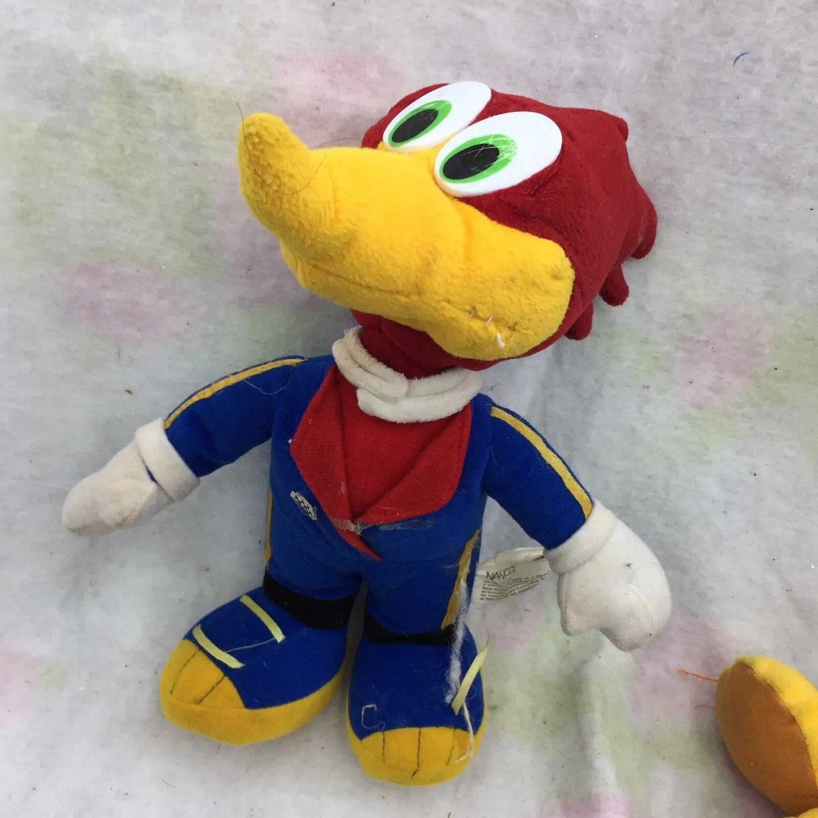 VTG LOT of 10 Woody Woodpecker Mighty Mouse Chilly Willy Old Cartoons Plush Toys