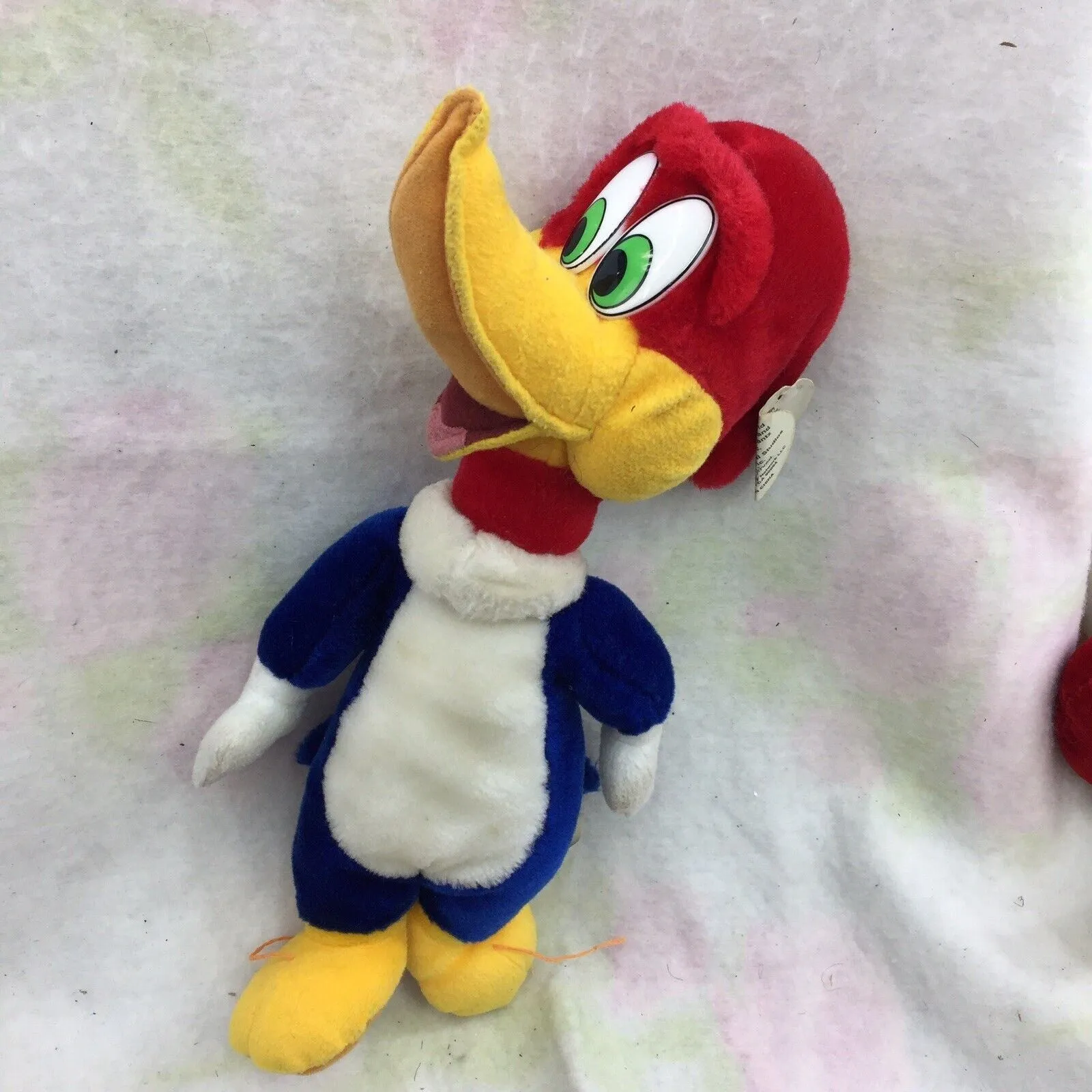 VTG LOT of 10 Woody Woodpecker Mighty Mouse Chilly Willy Old Cartoons Plush Toys
