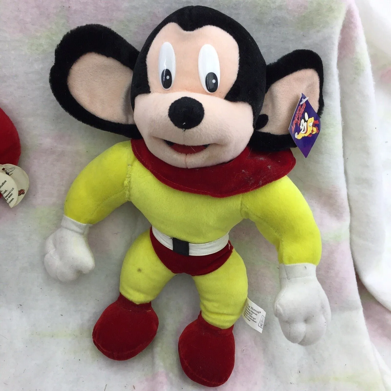 VTG LOT of 10 Woody Woodpecker Mighty Mouse Chilly Willy Old Cartoons Plush Toys