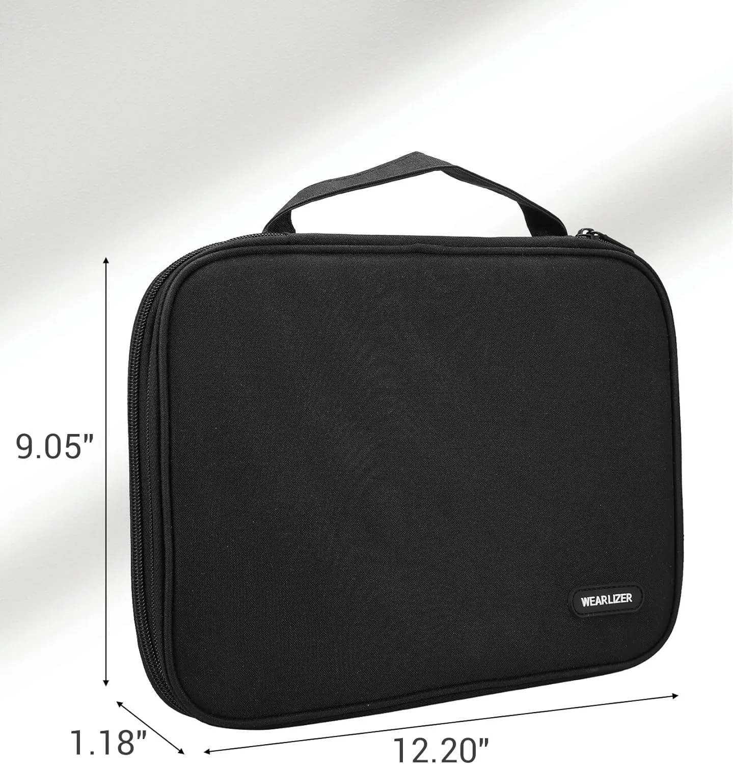 Wearlizer Watch Band Storage Case Hold 35 Straps Portable Organizer Bag Compatible with Apple Watch Band, Pin, Headset and Other Accessories