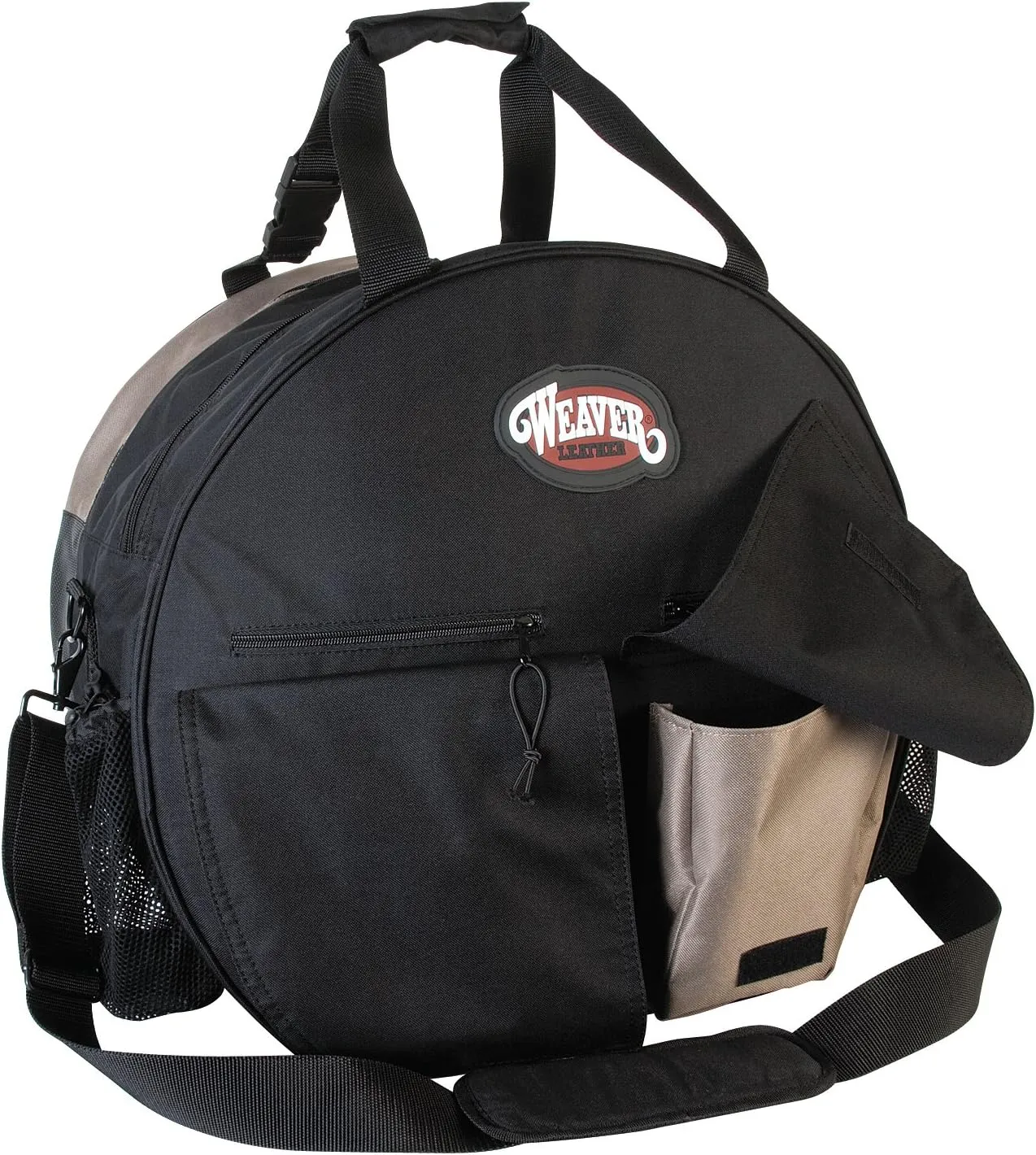 Weaver Leather Deluxe Rope Bag , Black/Tan, 1 Count (Pack of 1)