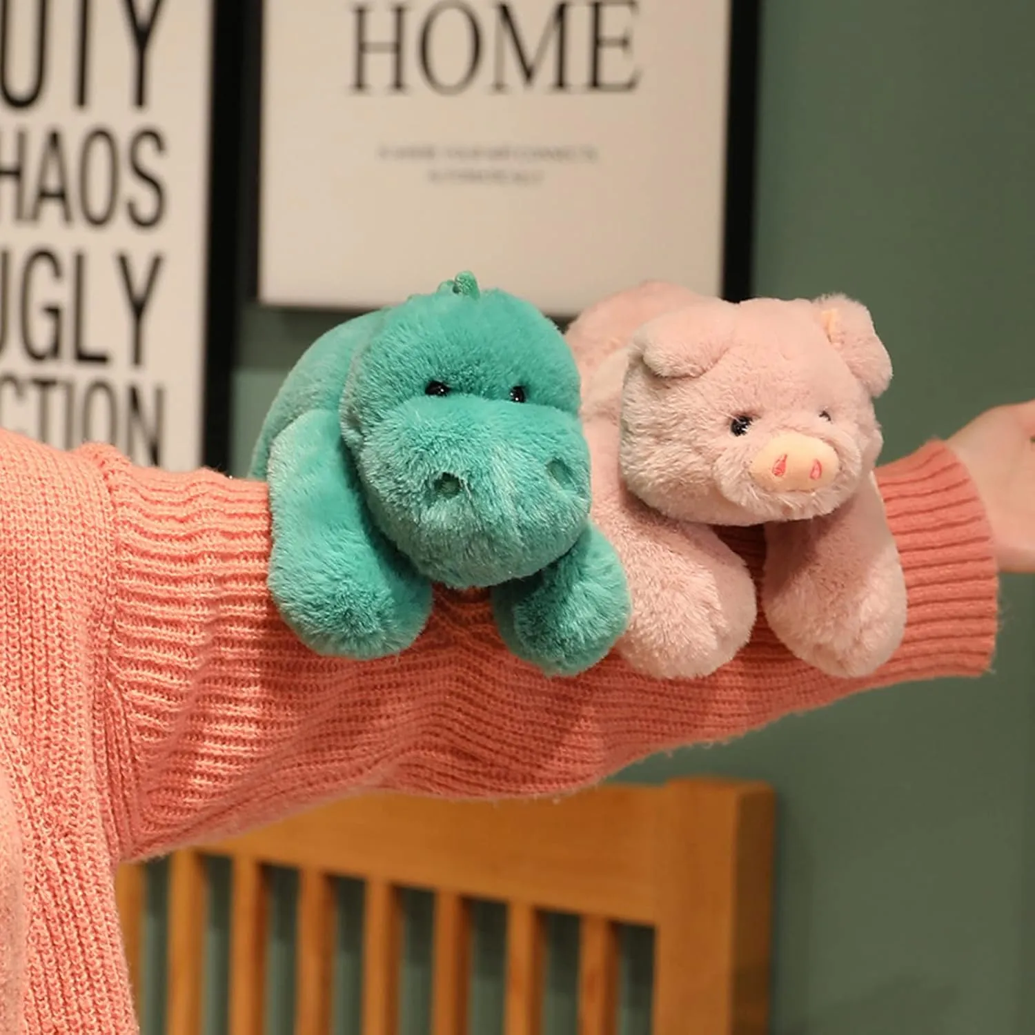 Weighted Stuffed Animals, Weighted Dinosaur Plush Toy Cute Dinosaur Stuffed Animals Doll for Adults Boys Girls, 11.8in