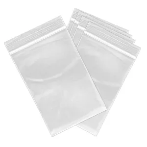 Wholesale 10,000pcs 100 x 190mm ZipLock Clear Resealable Plastic Bags - Versatile & Durable Packaging Solution