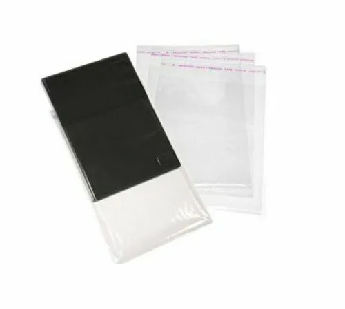 Wholesale 10,000pcs 40 x 60mm   20mm Lip Crystal Clear OPP Resealable Plastic Bags – 40 Microns, Acid-Free