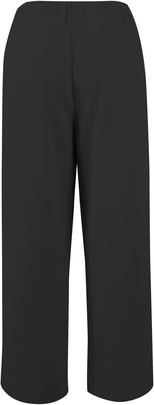 Wide Leg Linen Pants Women Drawstring High Waist Lightweight Palazzo Pants Lounge Boho Beach Flowy Trousers w/Pockets