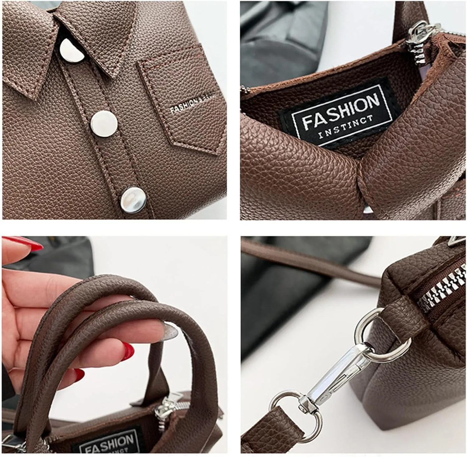 Women Crossbody Bag Fashion PU Leather Funny Shirt Shape Shoulder Purse Top Handle Handbag with Adjustable Strap