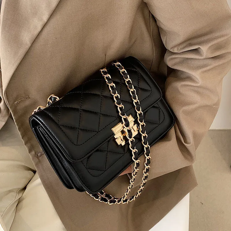Women's Chain Fashionable High-grade Western Style Crossbody Bags