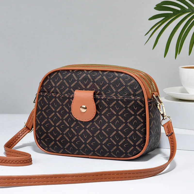 Women's Classic Cool Summer Fashion Texture Crossbody Bags