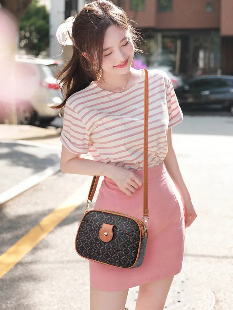 Women's Classic Cool Summer Fashion Texture Crossbody Bags