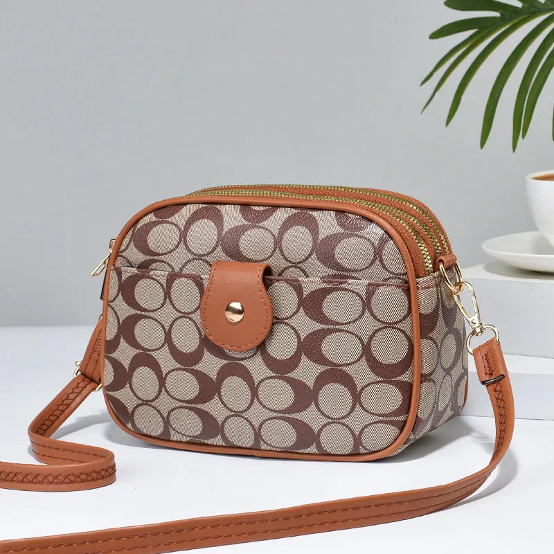 Women's Classic Cool Summer Fashion Texture Crossbody Bags