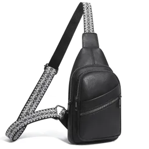Womens Crossbody Fanny Packs PU Leather Small Sling Bags for Women CP09890